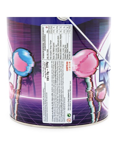 Lata Kojak Surtido Retro Futurista