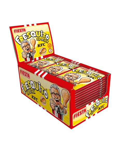 FRESQUITO Cereza Caramelos con palo
