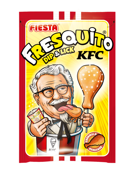 FRESQUITO Cereza Caramelos con palo