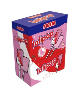 LOLIPOP Fresa Caramelos masticables 2