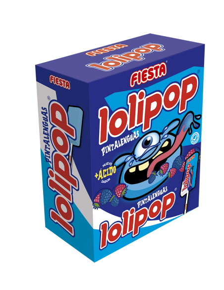 LOLIPOP Pintalenguas Caramelos masticables