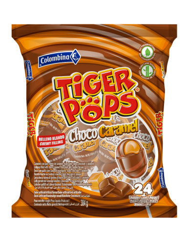 Tiger Pops Choco Caramel