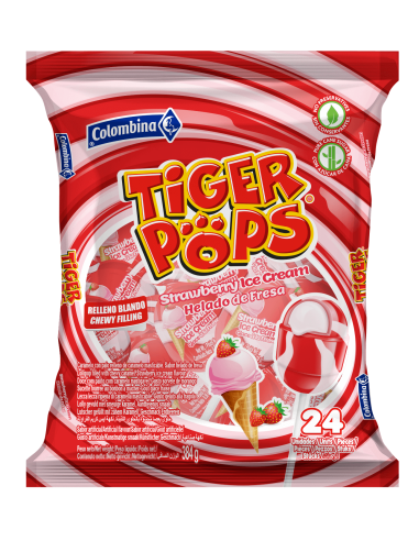 Tiger Pops Strawberry