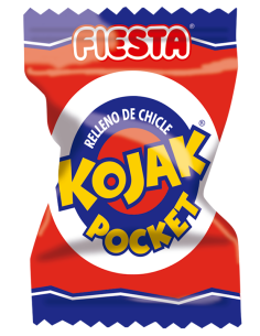 Kojak caramelo con palo de cereza relleno de chicle 7 unidades bolsa 105 g  · FIESTA · Supermercado El Corte Inglés El Corte Inglés