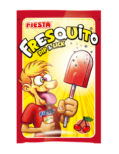 FRESQUITO Cereza Caramelos con palo 2