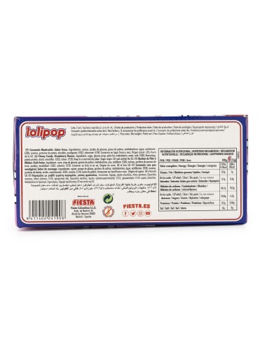 LOLIPOP Fresa Caramelos masticables