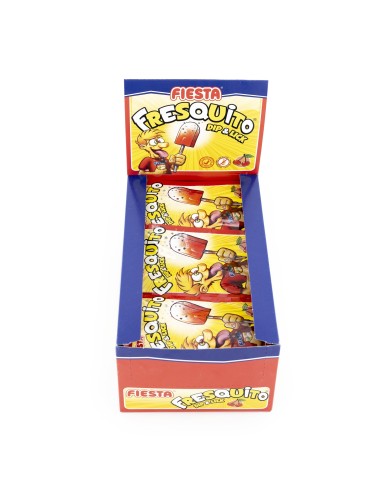 FRESQUITO Cereza Caramelos con palo