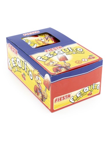 FRESQUITO Cereza Caramelos con palo